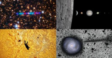 Гість з іншого світу і людина, яка падає на Сонце: найкращі космічні фотографії 2025 року (фото)