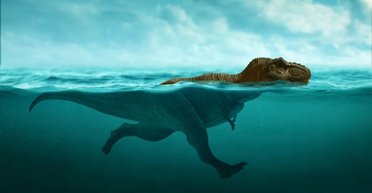 Двигался по-собачьи: ученые выяснили, умели ли гигантские тираннозавры плавать