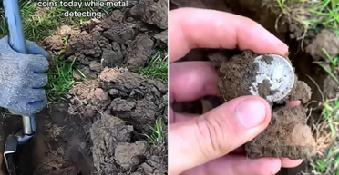 Мужчина нашел на ферме монетку, которая стоит 376 тысяч долларов (видео)