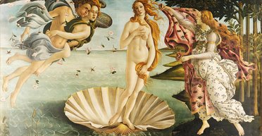 "Рождение Венеры". Какие состояния у богини любви на трех самых популярных в Сети картинах Боттичелли