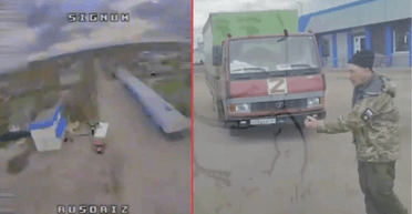 "Господь відвів": росіяни впевнені, що їх врятували від дрона ЗСУ ікони (відео)