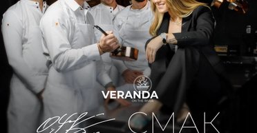 Ольга Харлан стала обличчям рекламної кампанії ресторану "Веранда на Дніпрі"