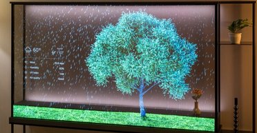 Прозрачный телевизор без проводов Signature OLED T от LG удивил глубиной картинки