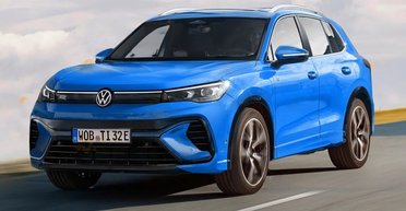 Новый Volkswagen Tiguan получит мощную заряженную версию: подробности и первое изображение