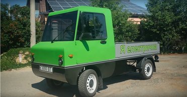 В Украине создали доступный грузовой электромобиль за 8000 евро (фото, видео)