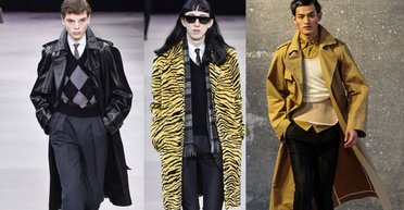 Длинный пуховик и объемный плащ. ТОП-7 ключевых трендов мужской моды осень-2019