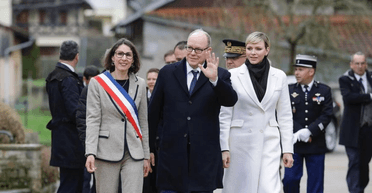 Князь і княгиня Монако вийшли разом у світ (фото)