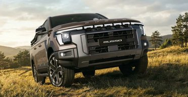 Недорогой рамный пикап из Кореи рассекретили до презентации (фото, видео)