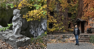 Украинка показала секретное место под Киевом, где расположен замок (видео)