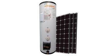Гаряча вода навіть без світла: як бойлер Exparent EXEL живиться від сонячних панелей