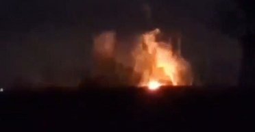 Атака на Новочеркасскую ГРЭС: соцсети обнародовали кадры удара БПЛА (видео)