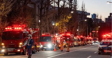 В Токио из-за аромапалочки дотла сгорел дворец экс-премьер-министра Японии (видео)
