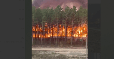 Может сгореть космодром: в Амурской области РФ масштабные пожары, — соцсети (видео)