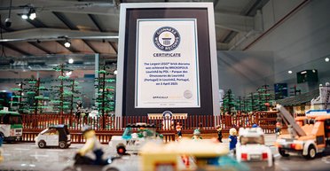 Новый мировой рекорд: в Португалии построили гигантский город из конструктора Lego (фото)