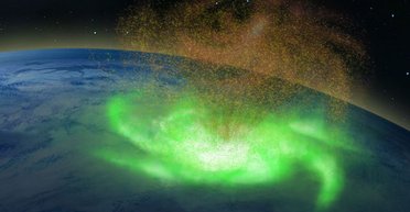 Космічні урагани із плазми, з дощем з електронів: що відбувається над полюсами Землі