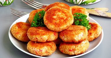 Котлети з крабових паличок за 15 хвилин - рецепт приготування