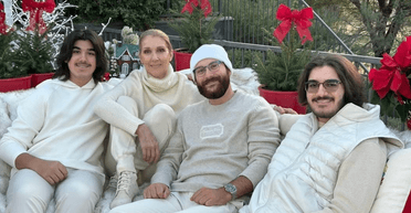 Селін Діон показала рідкісний знімок з трьома синами (фото)