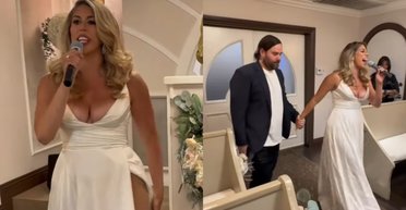 Чоловік вирішив "кинути" наречену просто біля вівтаря: причина потрапила на камеру (відео)