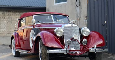 В Україні повернули до життя раритетний кабріолет Mercedes 40-х (фото)