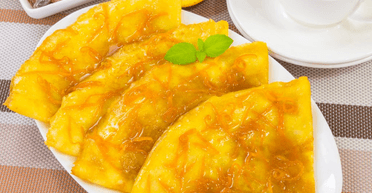 Больше, чем просто блинчики: рецепт десерта Креп Сюзетт с мандариновым сиропом