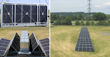 "Шокирующая" электростанция: ученые создали систему из 240 мощных солнечных батарей (видео)