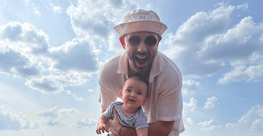 Андрій Бєдняков показав сина, що підріс (фото)