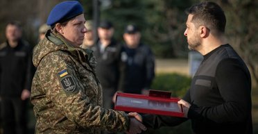 Впервые в рядах Нацгвардии звание Героя Украины получила женщина: детали (фото, видео)