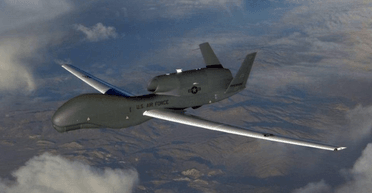 Военный беспилотник США RQ-4 Global Hawk снова следит за РФ из Черного моря (карта)