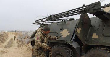 Модернизированные болгарские БТР-60Д засветились у 156-й ОМБр (фото)