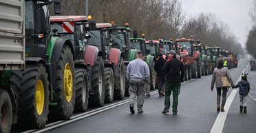 Фермери Чехії та Словаччини заблокували кордон через імпорт продукції з України