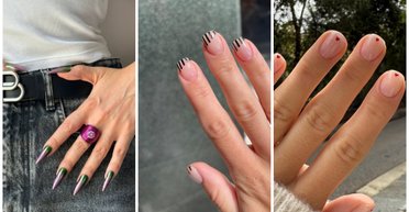 Тренды маникюра для рождественских и новогодних праздников — что выбрать на год Змеи