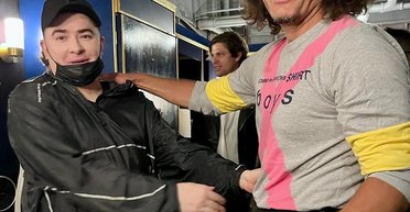 У Андрія Данилка прокоментували обійми з російським шоуменом