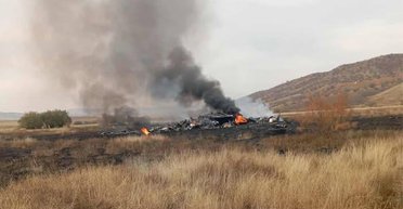 Крушение турецкого самолета в Грузии: погибли 20 военных, перевозил детали для F-16 (видео)