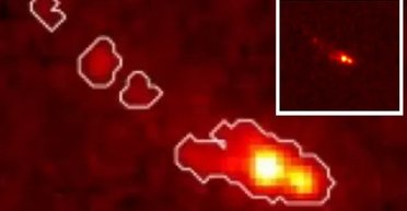 Пляма світла виявилася найдавнішою галактикою: потрібно змінювати модель еволюції Всесвіту (фото)