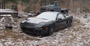 Культовый японский суперкар завелся и поехал после нескольких лет простоя на улице (видео)