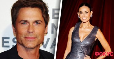 "Випадкові зв'язки неминучі": Роб Лоу розповів про короткий роман із Демі Мур (фото)