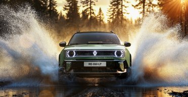 Недорогой электромобиль Renault превратили в яркий внедорожник в ретро-стиле (фото)