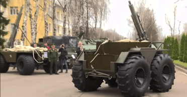 Росіяни показали безпілотний всюдихід для розмінування: як працює і що з ним не так (відео)