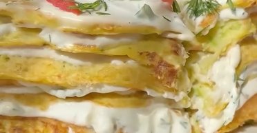 Самая вкусная закуска на праздничный стол: рецепт кабачкового торта