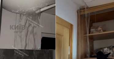 "Меня затопило полностью": в квартире киевлянина произошел сильный потоп из-за прорыва трубы (видео)