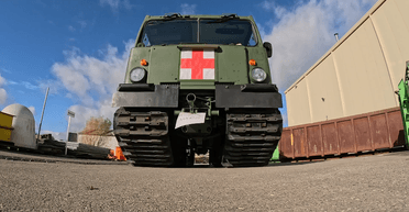 Бельгія поставить Україні десятки всюдихідних машин швидкої допомоги BV-206 до кінця року (фото)