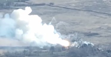 "Видовище на десятки кілометрів": БУАР 110 бригади і ССО знищили "Солнцепек" (відео)