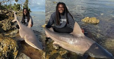 Схопив голими руками: хлопець ризикнув життям заради фотографії з акулою (фото)