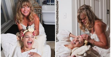 Американська акторка Ґолді Гоун відсвяткувала своє 78-річчя на яхті в чорному купальнику