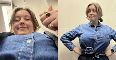 Пасажирка літака перехитрила ліміт багажу, використавши своє тіло: більше цього не повторить (фото)