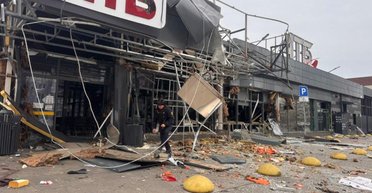 Масований удар ЗС РФ по Запоріжжю та Сумщині: пошкоджені магазини й будинки, є поранені (фото)