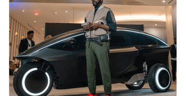 Известный рэпер создал трехколесный электрокар с искусственным интеллектом (фото, видео)