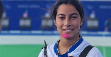 На Параолимпиаде индийская спортсменка без рук поразила точным выстрелом ногами (видео)