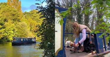 На суші та на воді: блогерка порівняла своє життя у фургоні та на човні (відео)