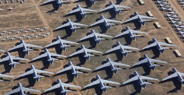 Найбільше кладовище літаків світі вражає своїм розміром і кількістю техніки (фото)